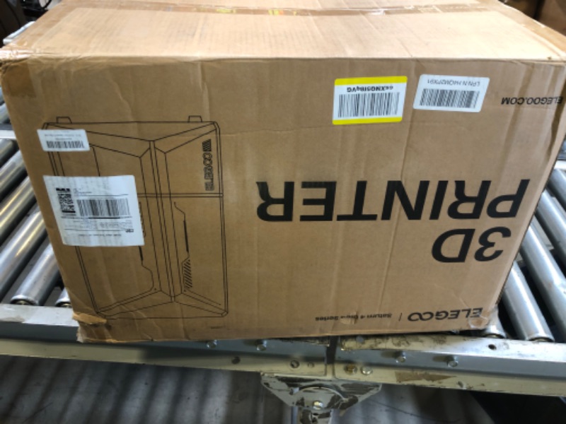 Photo 1 of ELEGOO Saturn 4 Ultra 16K Resin 3D Printer, Fast Printing up to 150mm/h, 16K Ultra High Resolution, Automatic Leveling, Smart Mechanical Sensor, AI Camera, Large Printing Size 211.68*118.37*220mm³