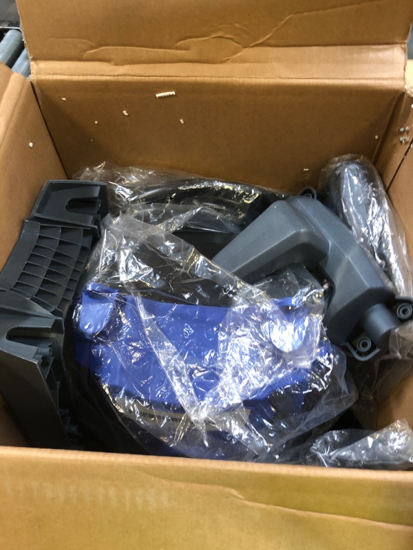 Photo 1 of Power Washers Electric Powered 5000PSI-max 3.2GPM High Pressure Washer Car Cleaning Machine with Adjustable Spray Nozzle and Foam Cannon for Home Driveway Patio Deck, Blue