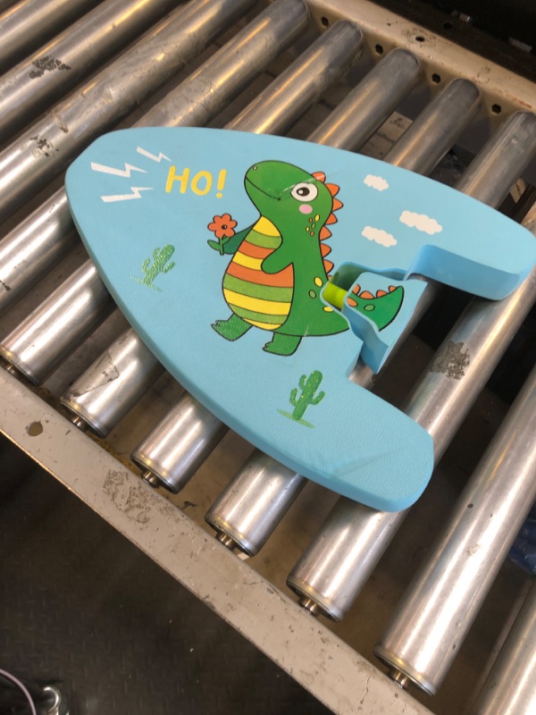 Photo 1 of HeySplash Swim Kickboard, Cute Pattern Kickboard for Kids, Swimming Kickboard with Water Sprayer, Swim Board Training Water Fun Tool for Kids, Beginning Swimmers, Swimming Pool, Blue Green Dinosaur