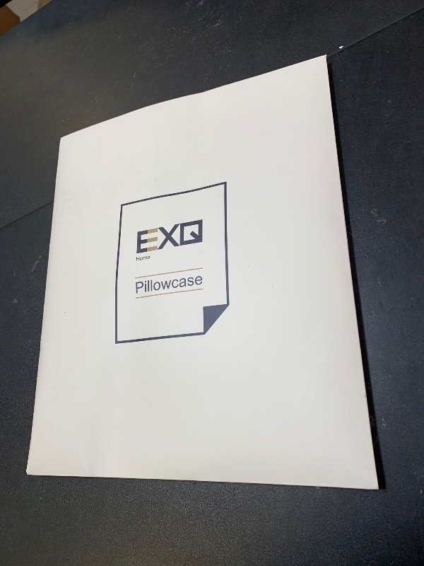 Photo 1 of EXQ Home Satin Pillowcase for Hair and Skin,Grey Pillow Cases King Size Pillow Case Set of 2 Satin Pillow Covers with Envelope Closure Silver Grey (20x40 inches)