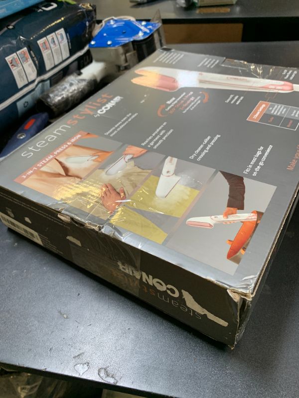 Photo 1 of Conair Steam Stylist | Press Iron & Steamer - Great for Home, Office, or Travel | 3-in-1 Steam Iron for Quick Wrinkle Removal | Dry Cleaner-Quality Creasing and Pressing Made Easy