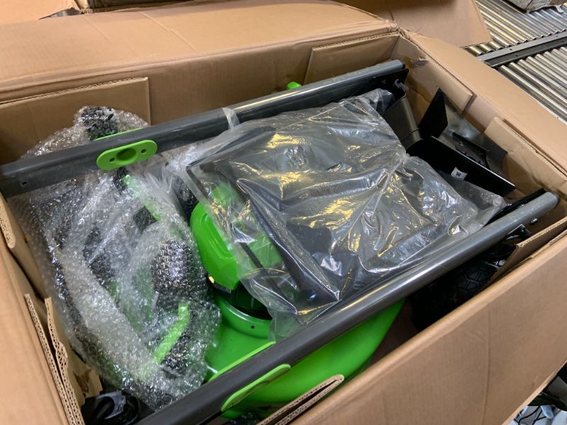 Photo 1 of Greenworks 40V 21" Brushless Cordless (Self-Propelled) Lawn Mower (LED Headlight + Aluminum Handles), 5.0Ah Battery and Charger Included (75+ Compatible Tools)