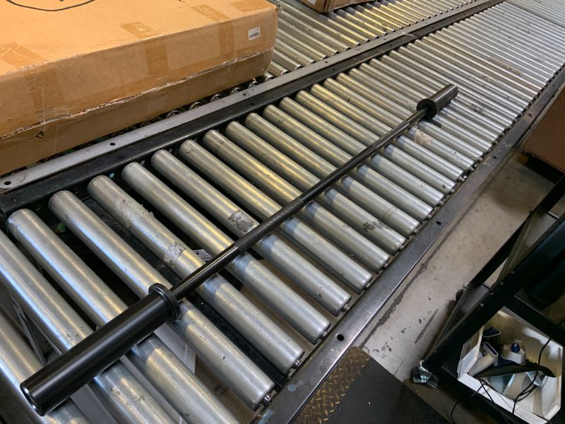 Photo 1 of 57" Olympic Barbell Bar, 2" Standard Straight Barbell Bars for Weight Lifting Bar for Bench Press/Squats/Hip Thrusts/Lunges/Biceps- Home Gym Weight Bar- 2 Spring Collars(500lb Weight Capacity)