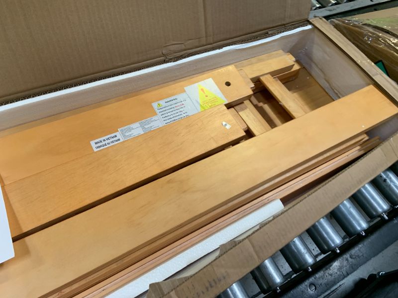 Photo 1 of -MISSING OTHER BOXES FROM SET- full floor bed frame