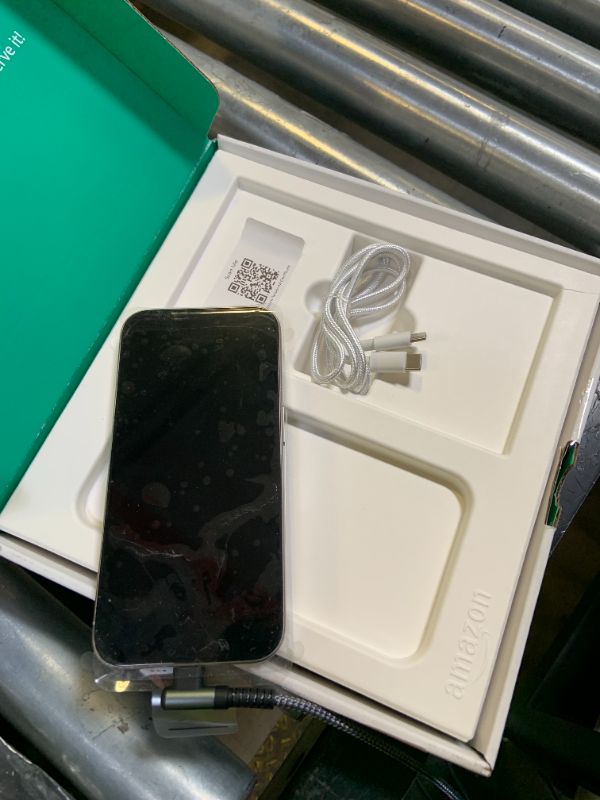 Photo 1 of Apple iPhone 15 Pro, US Version, 256GB, White Titanium - Unlocked (Renewed Premium) 