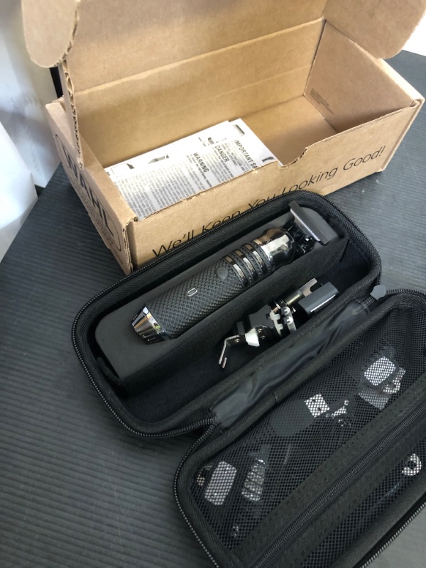 Photo 1 of Wahl USA Pro Series High Visibility Skeleton Style Trimmer, Lithium-Ion Cordless USB Rechargeable All in One Shaving & Close Cutting Beard Trimmer for Men with Near Zero Gap Blade – 3026018