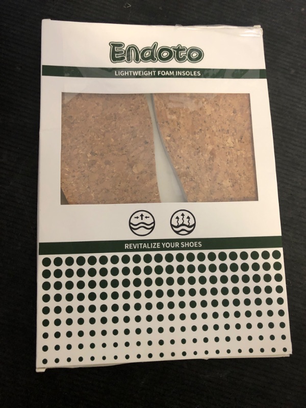 Photo 1 of Cork Insoles for Hey Dude Women's Wendy Shoes Replacement, Footwear Inserts Comfortable & Light-Weight(US Size:W7 / EU Size:38)
