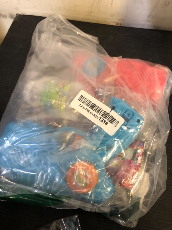 Photo 1 of Zerhunt Bubble Gun Machine for Kids 4-8: Automatic 10-Hole Bubble Guns with Rich Bubbles & LED Light - Summer Outdoor Bubble Gun Blaster Toys - 2PCS Bubble Blower