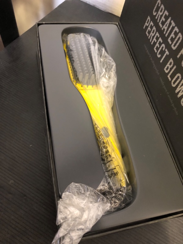 Photo 1 of Drybar The Brush Crush Heated Straightening Brush – Hair Dryer Straightener for Smooth, Frizz-Free Hair – Salon-Quality BlowoutLPNPMER7295109
