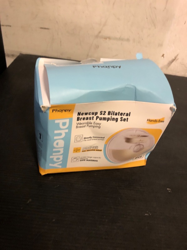 Photo 1 of Phanpy Wearable Breast Pump Milk Collector Cup, New Cup Parts, Original Phanpy Breast Pump Replacement Accessories, 24 mm Flange and 20mm Insert Included, 15 oz / 420 ml, 2 Piece
