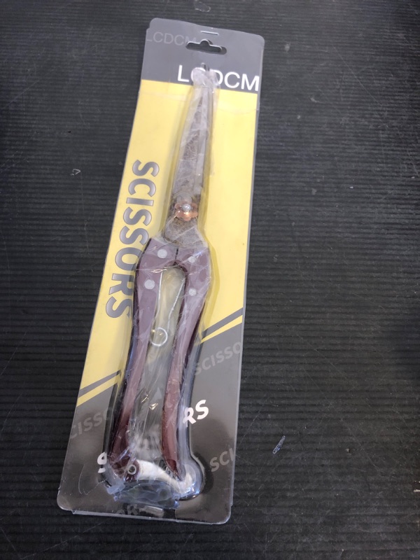 Photo 1 of Shear Sheep Shear Alpaca Shear - Coated Wear-Resistant Handle, Manganese Steel Double Blade, Strong Spring Suitable For Cattle And Sheep and Horse Hair Hand-Cut (Red 10.2 inches)