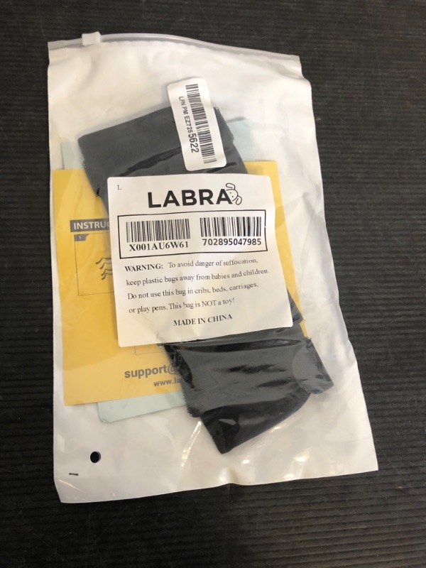 Photo 1 of Labra Dog Rear Leg Hock Joint Compression Wrap - Supportive Brace for Weak Back Legs, ACL Tear, and Joint Discomfort - Adjustable Hind Leg Support for Senior Dogs - Large
