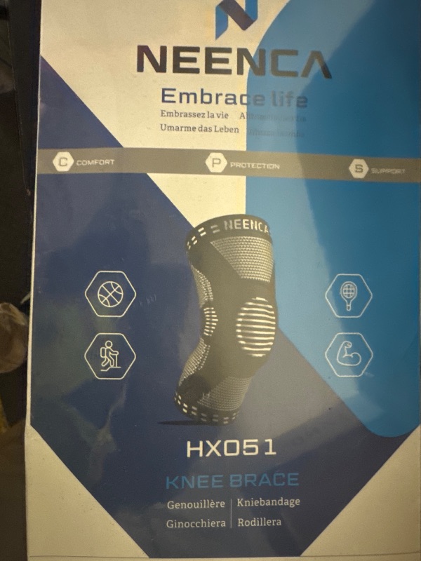 Photo 1 of NEENCA Professional Knee Brace for Pain Relief, Medical Knee Support with Patella Pad & Side Stabilizers, Compression Knee Sleeve for Meniscus Tear, ACL, Joint Pain, Runner, Workout - FSA/HSA Eligible