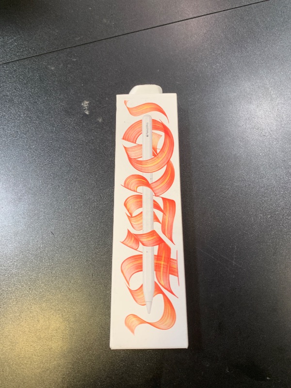 Photo 1 of Apple Pencil Pro: Latest Model - Device Compatibility Check Required - Pixel-Perfect Precision, Tilt and Pressure Sensitivity, Perfect for Note-Taking, Drawing, and Art. Charges and Pairs Magnetically