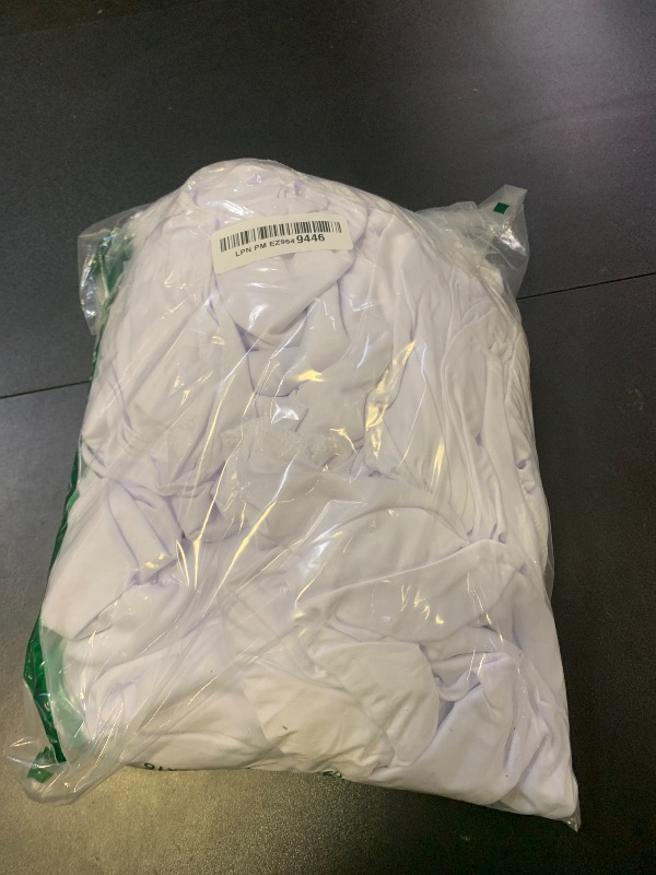 Photo 1 of 10 ft x 10 ft Wrinkle Free White Backdrop Curtains for Wedding Parties, Polyester Photography Backdrop Drapes for Birthday Parties Stage Backdrop Stand, 2 Panels 5x10FT Background Curtains