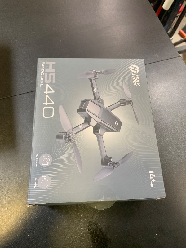 Photo 1 of Holy Stone HS440 Foldable FPV Drone with 1080P WiFi Camera for Adult Beginners and Kids; Voice Gesture Control RC Quadcopter with Modular Battery for long flight time, Auto Hover, Carrying Case
