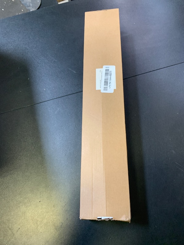 Photo 1 of 2 Pack White Tension Curtain Rod for Windows 28 to 48 inch Adjustable Expandable Pressure Spring Curtain Rod No Drilling Curtain Rod for Bedroom Doorway Closet Door