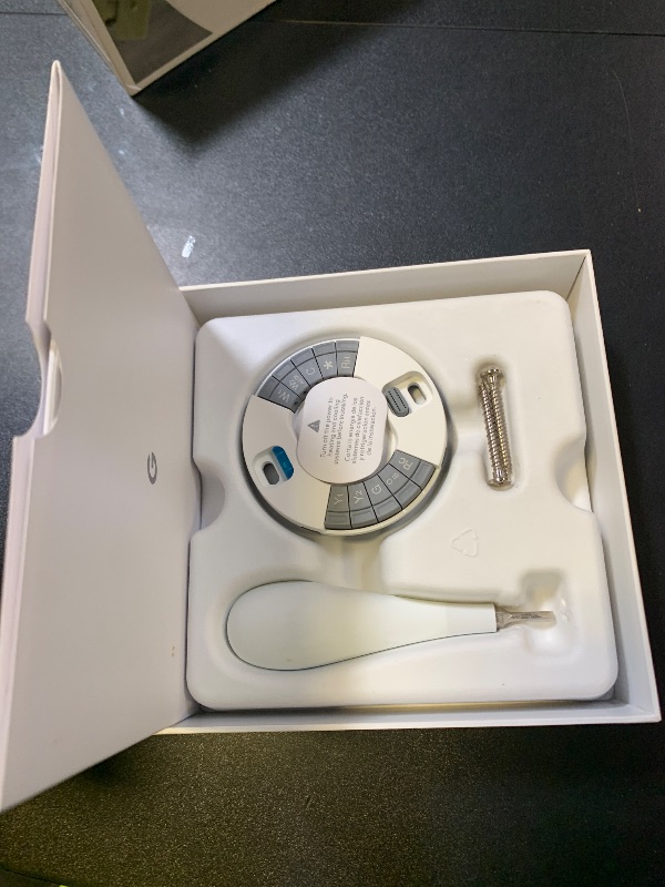 Photo 1 of Google Nest Learning Thermostat - 3rd Gen (2015) - Programmable Smart Thermostat for Home - Works with Alexa - Stainless Steel