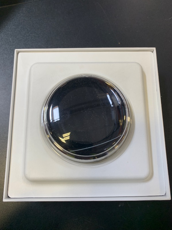 Photo 1 of Google Nest Learning Thermostat - 3rd Gen (2015) - Programmable Smart Thermostat for Home - Works with Alexa - Stainless Steel