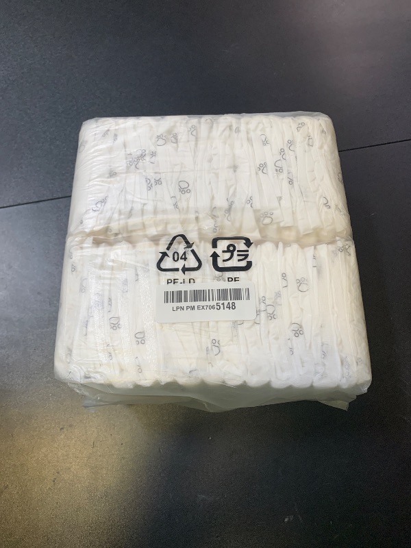 Photo 1 of Amazon Basics Male Dog Diapers, 30 Count, X-Small, Ultra Absorbent Disposable Wrap with Secure Fit, Leakproof and Comfortable