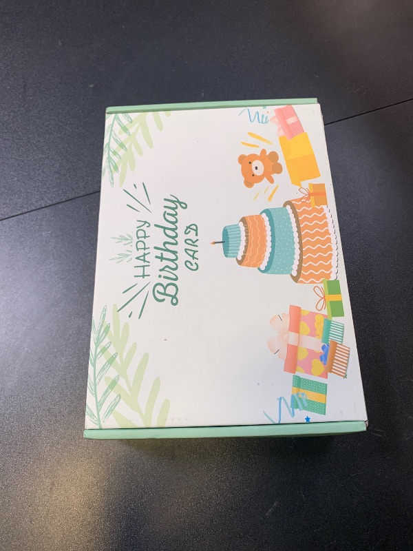Photo 1 of 100 Happy Birthday Cards with Envelopes, 20 Unique Designs, Birthday Cards Bulk with Short Generic Message Inside, 4x6 inches, Assorted Birthday Cards Assortment for Business, Office and Personal