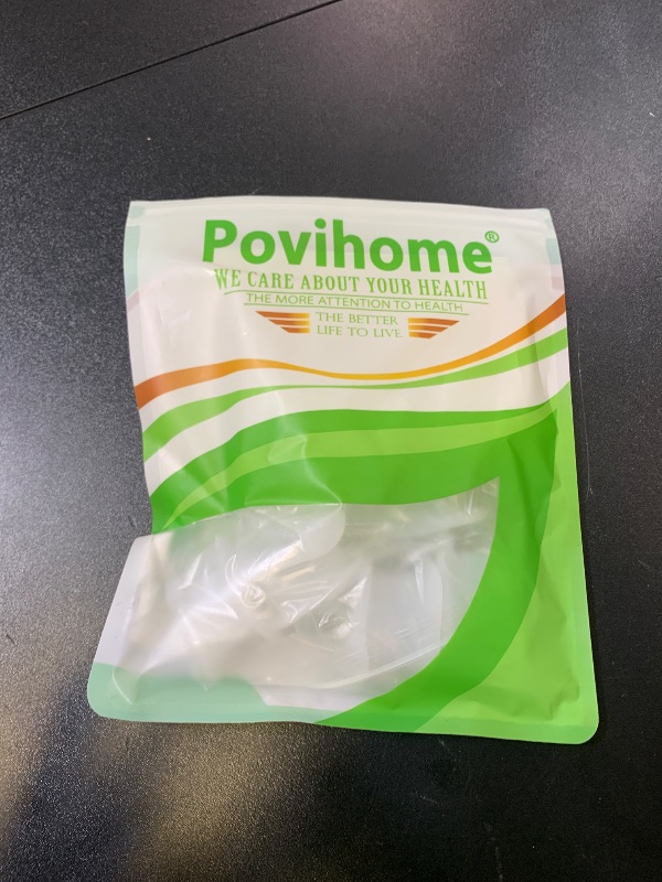 Photo 1 of Povihome 10 Pack Toe Spacers Separators, Bunion Corrector Gel Orthotics (1/2'' Thick) for Bunion, Overlapping Toes - L Size