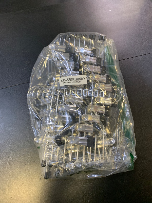 Photo 1 of IEOKE Pant Hangers, 20 Pack Skirt Hangers with Clips Metal Trouser Clip for Shorts Heavy Duty Ultra Thin Space Saving