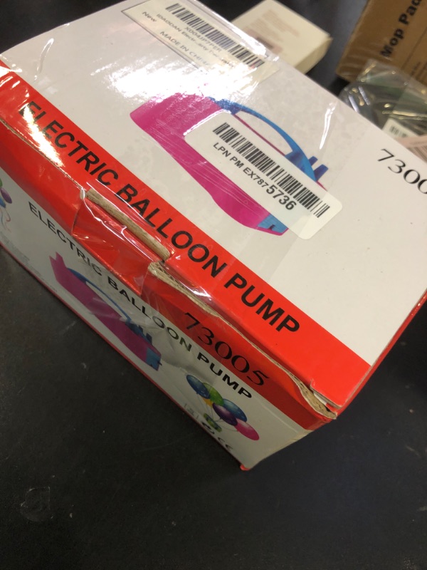 Photo 1 of IDAODAN Electric Balloon Pump, Portable Electric Balloon Blower Machine Balloon Air Pump Dual Nozzle110V 600W Balloon Inflator for Party Decorations