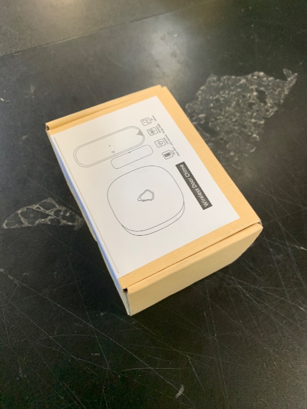 Photo 1 of Door Chime, METAK Wireless Door Open Contact Sensor Alarm with 500 FT Range, 58 Chimes and 5 Volume Levels for Business/Store/Home/Office When Entering, 1 Transmitter + 1 Plug-in Receiver