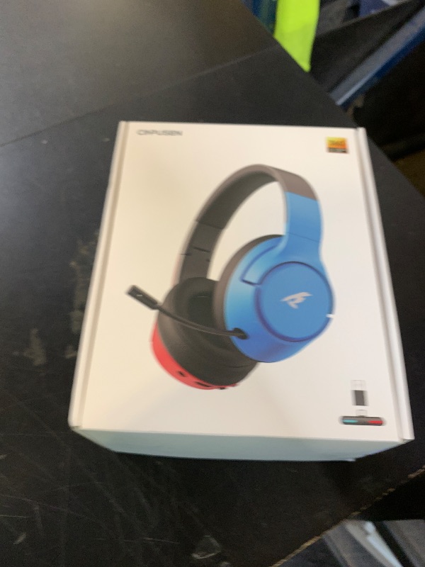 Photo 1 of CG-01 2.4Ghz Wireless Gaming Headset for Nintendo Switch?OLED?Lite, Bluetooth 5.4 Gaming Headphones with Noise Cancelling Microphone, 40Hr Battery, USB & Type-C Connector for PS5, PS4, PC, Laptop, Mac