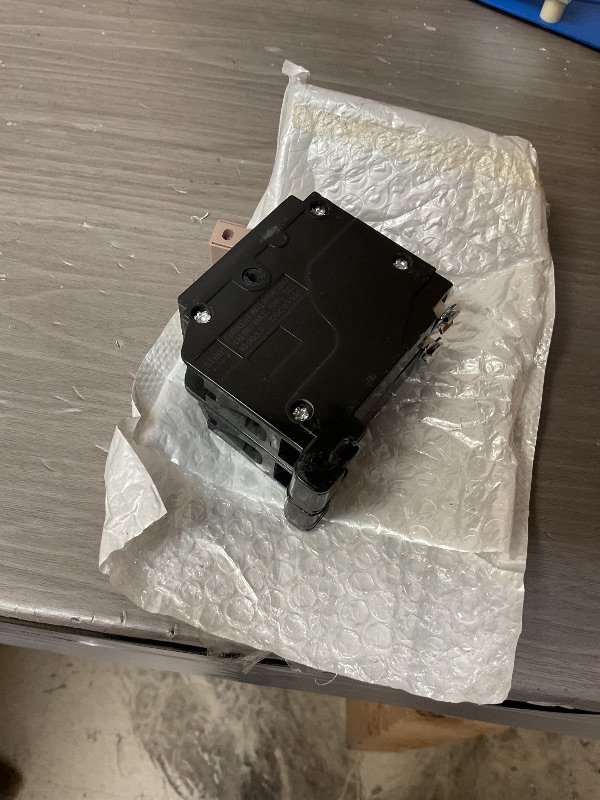 Photo 1 of 2024 New 250 2-Pole 50-Amp Circuit Breaker, Type 3/4-In Plug-On Molded Case Circuit Breaker, Thermal Magnetic Protection, 10 KAIC, 120/240V, Fit for Load Centers