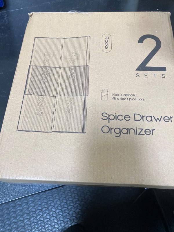 Photo 1 of SPICE DRAWER ORGANIZER 