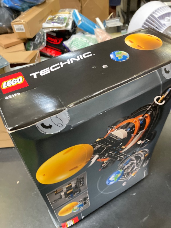 Photo 1 of LEGO Technic Planet Earth and Moon in Orbit Building Set, Outer Space Birthday Gift for 10 Year Olds, Solar System Space Toy for Imaginative, Independent Play, Space Room Décor for Boys & Girls, 42179
