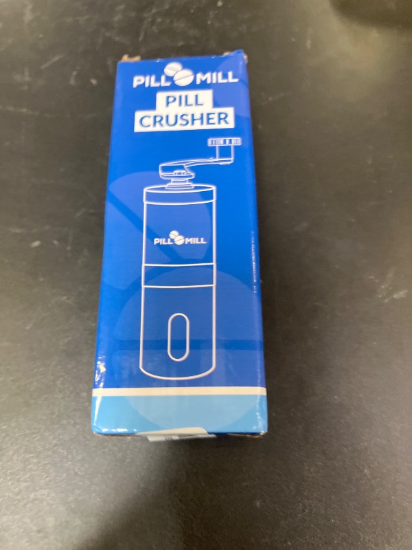 Photo 1 of Pill Mill Pill Crusher - Crushes Multiple Tablets to a Fine Powder - Metal Pill Grinder - Tablet Pulverizer Suitable for Travel - Great Feeding Tube use and Pets