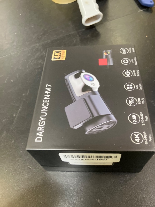 Photo 1 of Dash Cam Front and Rear,3" IPS Dash Camera for Cars,Car Camera 4K Front & 1080P Rear,5GHz WiFi&APP dashcams,G-Sensor,Night Vision,24/7 Parking Monitoring,Loop Recording,free64GB,Wide Angle Car DVR