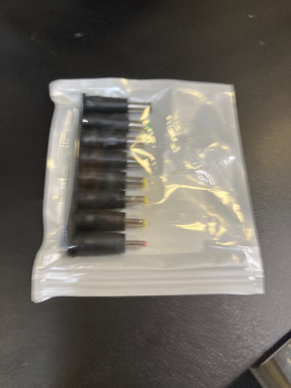 Photo 1 of Kado DC Adapter 8 Connector Set, Female 5.5x2.1mm to Male 6.3x4.0mm 6.2x3.0mm 5.5x2.5mm 5.5x2.1mm 5.5x1.7mm 4.8x1.7mm 4.0x1.7mm 3.5x1.35mm for Monitor, Webcam, Router, Mini PC, CCTV, Bluetooth Speaker