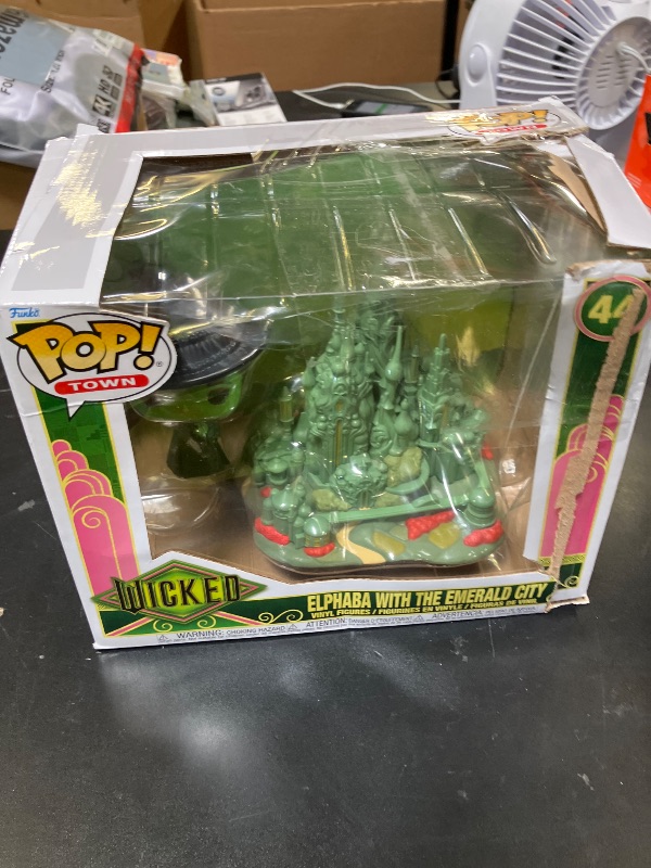 Photo 1 of Funko Pop Town: Wicked - Elphaba with Emerald City - Collectable Vinyl Figure - Gift Idea - Official Merchandise - Toys for Kids & Adults - Fantasy Fans - Model Figure for Collectors and Display