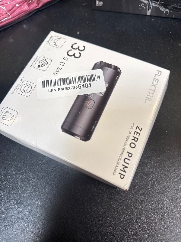 Photo 1 of FLEXTAILGEAR Zero Pump Air Pump for Inflatables, 1.2 oz Ultra-Mini Electric air Pump Portable Air Mattress Pump, Rechargeable Air Pump for Pool Floats Air Bed Air Mattress