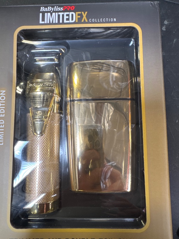 Photo 1 of BaBylissPRO LIMITEDFX Trimmer and Shaver Prepack - Gold
