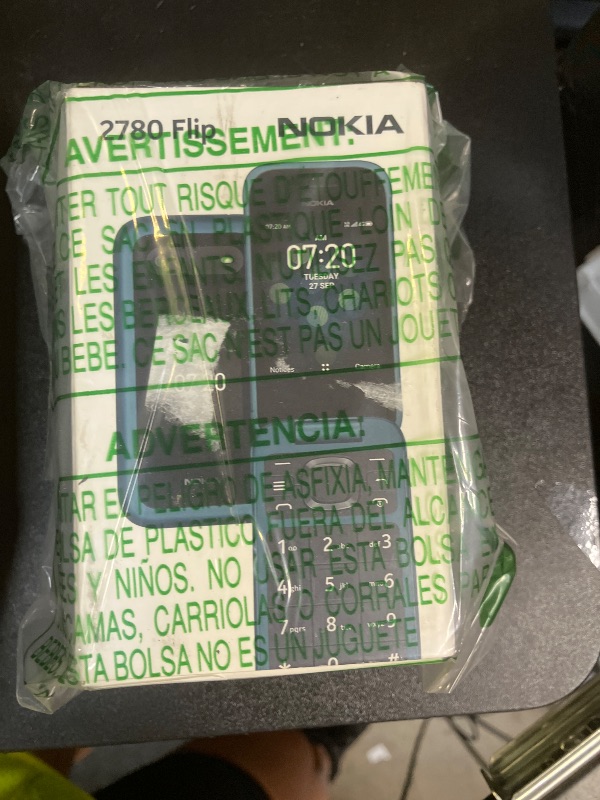 Photo 1 of Nokia 2780 Flip | Unlocked | Universally Compatible with All Mobile Carriers | Black
