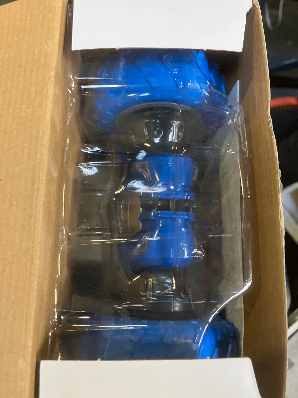 Photo 1 of AFUNX Remote Control Car, RC Stunt Double Sided 360° Rolling Rotating Rotation Cars, High Speed Off Road Racing Truck for 6 7 8-12 Year Old Boy Kids Toy (Blue)