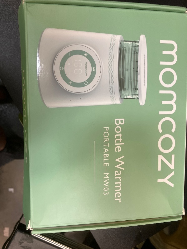 Photo 1 of Momcozy Portable Bottle Warmer for Travel, Double Leak-Proof Travel Bottle Warmer with Fast Heating, Safety Material Baby Bottle Warmer for Dr. Brown, Philips Avent, Medela, Tommee Tippee, Comotomo