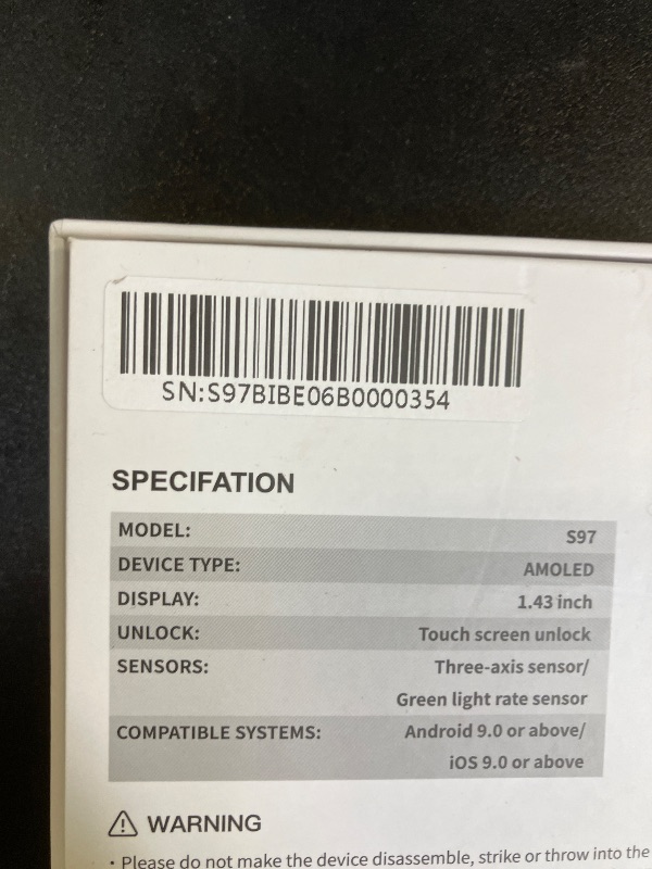 Photo 1 of Smart Watch(Answer/Make Call), GPS Smartwatch for Men Women, 1.43"HD AMOLED Display, Fitness Activity Tracke with 170+ Sport Modes, 5 ATM Water-Resistance, Pedometer, Stress, Heart Rate, Sleep Monitor