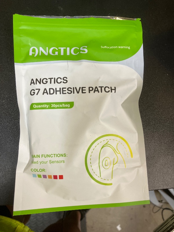 Photo 1 of ANGTICS Dexcom G7 Adhesive Patches Waterproof, 30 Pack Multicolor Overpatch for Dexcom G7, Premium Transparent G7 Overlay Patches, Hypoallergenic & Skin-Friendly, Sensor is NOT Included