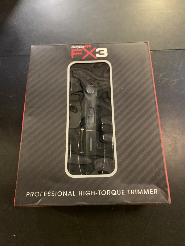 Photo 1 of BaBylissPRO Barberology Hair Trimmer For Men FXX3TB FX3 Professional High-Torque Outlining Trimmer & Electric Razor