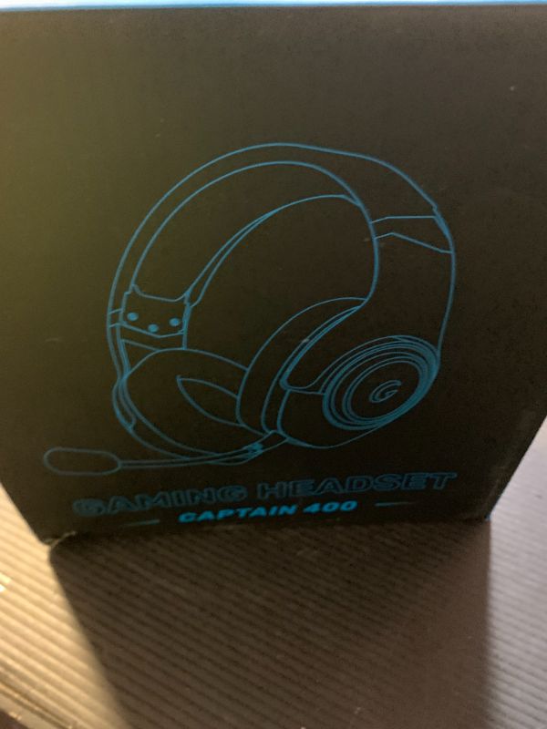 Photo 1 of KAPEYDESI Gaming Headset Wireless for PS5/4, 2.4GHz Gaming Headphones Wireless with Noise Canceling Microphone for Fortnite/FPS Gamers, 40-Hr Battery Gamer Headset for PC, Midnight Blue