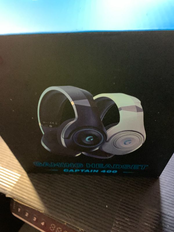 Photo 1 of Wireless Gaming Headset for PS5, 2.4GHz Gaming Headphones Wireless with Noise Canceling Microphone for PC, PS4, Fortnite & Call of Duty/FPS Gamers, 40Hr Battery Gamer Headset for PC, Frosty White