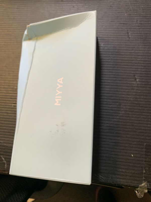 Photo 1 of miyya Blue Light Blocking Glasses with Protective Case, Round Transparent Frames for Comfort & Eye Strain Relief