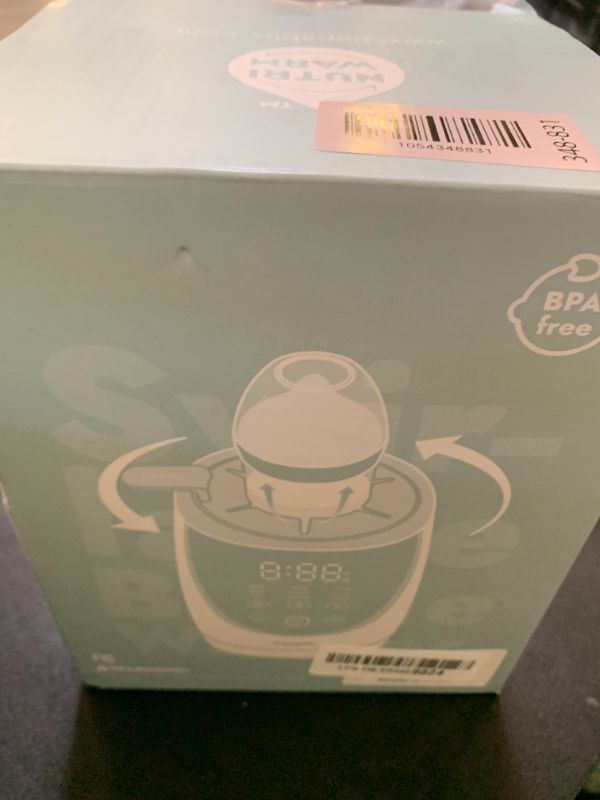 Photo 1 of Papablic NutriWarm™ Swirlable Bottle Warmer – Advanced Nutrient-Preserving Warming Technology, Fast and Even Warming for Breastmilk & Formula, Precise Temperature Control, Easy to Use