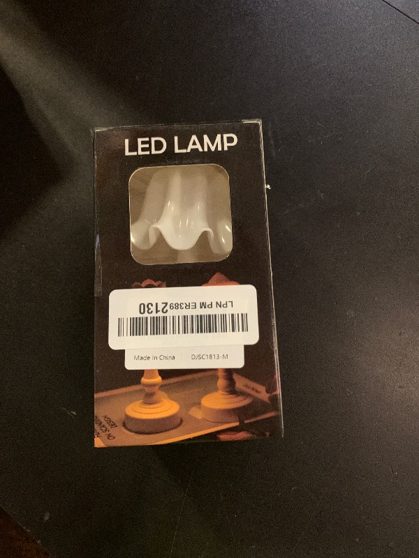 Photo 1 of 1 Pack Lily Shaded Desk Lamp, Night Light for Bedroom, Lamp for Bedroom/Living Room, Sleep Light, Nightlights